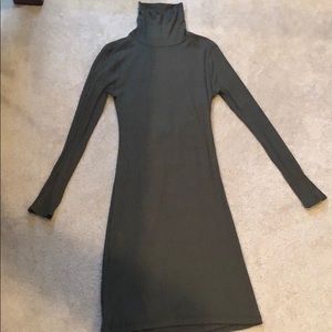 Lulu’s Backless Olive Dress